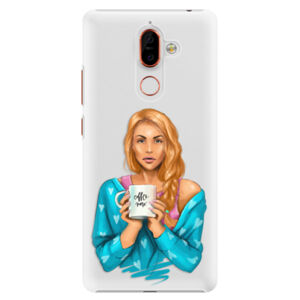 Plastové puzdro iSaprio - Coffe Now - Redhead - Nokia 7 Plus