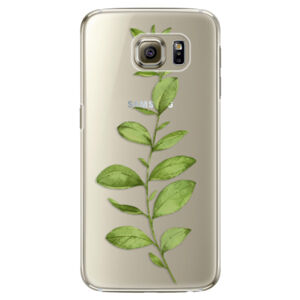 Plastové puzdro iSaprio - Green Plant 01 - Samsung Galaxy S6 Edge Plus