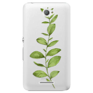 Plastové puzdro iSaprio - Green Plant 01 - Sony Xperia E4