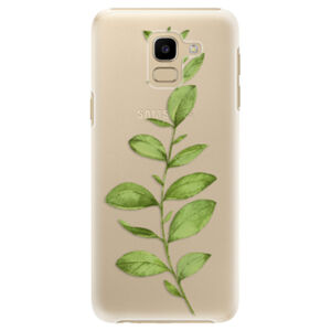 Plastové puzdro iSaprio - Green Plant 01 - Samsung Galaxy J6