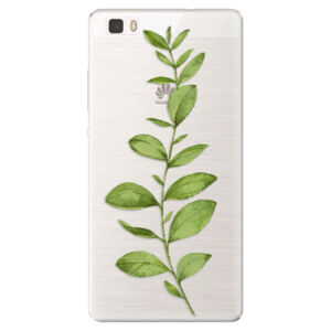 Silikónové puzdro iSaprio - Green Plant 01 - Huawei Ascend P8 Lite