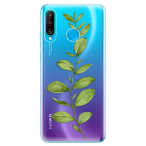 Odolné silikonové pouzdro iSaprio - Green Plant 01 - Huawei P30 Lite