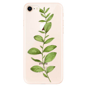 Odolné silikónové puzdro iSaprio - Green Plant 01 - iPhone 8