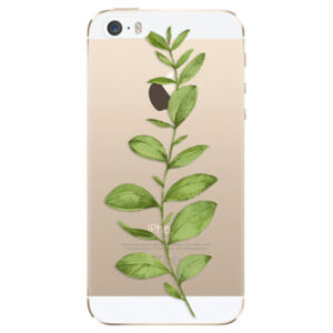 Odolné silikónové puzdro iSaprio - Green Plant 01 - iPhone 5/5S/SE