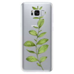 Odolné silikónové puzdro iSaprio - Green Plant 01 - Samsung Galaxy S8