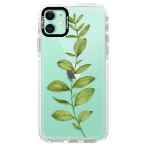 Silikónové puzdro Bumper iSaprio - Green Plant 01 - iPhone 11