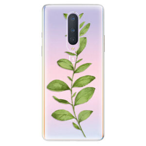 Odolné silikónové puzdro iSaprio - Green Plant 01 - OnePlus 8