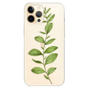 Odolné silikónové puzdro iSaprio - Green Plant 01 - iPhone 12 Pro