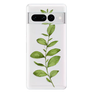 Odolné silikónové puzdro iSaprio - Green Plant 01 - Google Pixel 7 Pro 5G