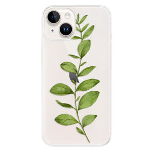 Odolné silikónové puzdro iSaprio - Green Plant 01 - iPhone 15 Plus