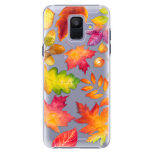 Plastové puzdro iSaprio - Autumn Leaves 01 - Samsung Galaxy A6