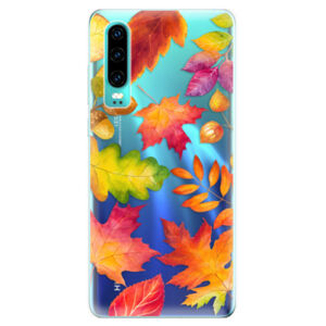Odolné silikonové pouzdro iSaprio - Autumn Leaves 01 - Huawei P30