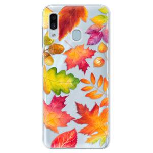 Plastové puzdro iSaprio - Autumn Leaves 01 - Samsung Galaxy A20