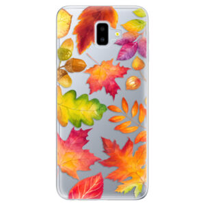 Odolné silikónové puzdro iSaprio - Autumn Leaves 01 - Samsung Galaxy J6+