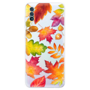 Odolné silikónové puzdro iSaprio - Autumn Leaves 01 - Samsung Galaxy A50