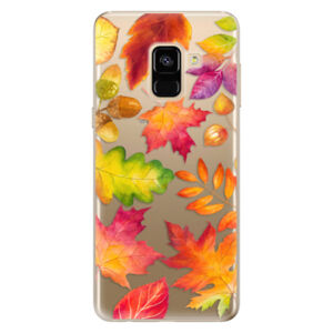 Odolné silikónové puzdro iSaprio - Autumn Leaves 01 - Samsung Galaxy A8 2018