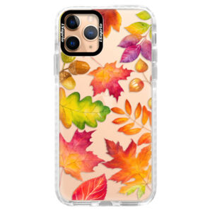 Silikónové puzdro Bumper iSaprio - Autumn Leaves 01 - iPhone 11 Pro