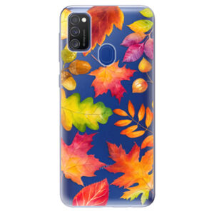 Odolné silikónové puzdro iSaprio - Autumn Leaves 01 - Samsung Galaxy M21