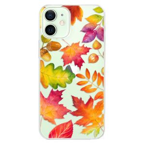 Odolné silikónové puzdro iSaprio - Autumn Leaves 01 - iPhone 12 mini