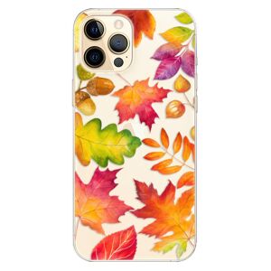 Odolné silikónové puzdro iSaprio - Autumn Leaves 01 - iPhone 12 Pro