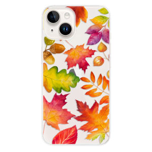 Odolné silikónové puzdro iSaprio - Autumn Leaves 01 - iPhone 15