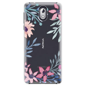 Plastové puzdro iSaprio - Leaves and Flowers - Nokia 3.1