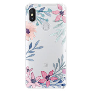 Silikónové puzdro iSaprio - Leaves and Flowers - Xiaomi Redmi S2