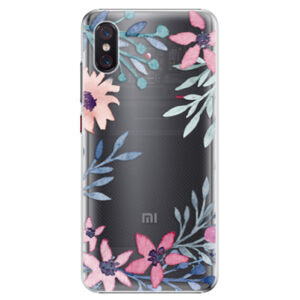 Plastové puzdro iSaprio - Leaves and Flowers - Xiaomi Mi 8 Pro