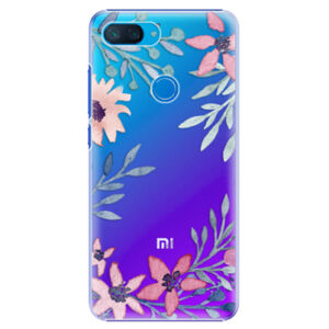 Plastové puzdro iSaprio - Leaves and Flowers - Xiaomi Mi 8 Lite