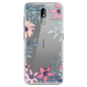 Plastové puzdro iSaprio - Leaves and Flowers - Nokia 3.2