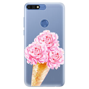 Silikónové puzdro iSaprio - Sweets Ice Cream - Huawei Honor 7C