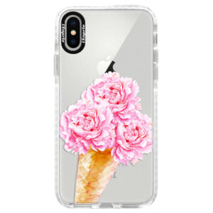 Silikónové púzdro Bumper iSaprio - Sweets Ice Cream - iPhone X