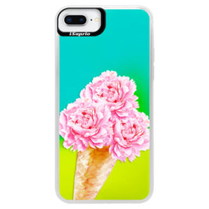 Neónové puzdro Blue iSaprio - Sweets Ice Cream - iPhone 8 Plus