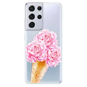 Odolné silikónové puzdro iSaprio - Sweets Ice Cream - Samsung Galaxy S21 Ultra