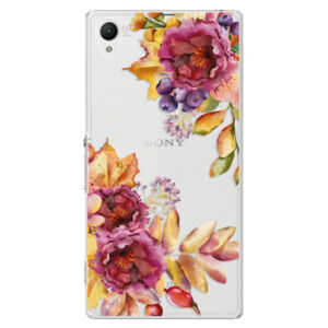 Plastové puzdro iSaprio - Fall Flowers - Sony Xperia Z1