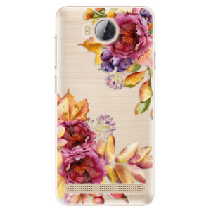 Plastové puzdro iSaprio - Fall Flowers - Huawei Y3 II