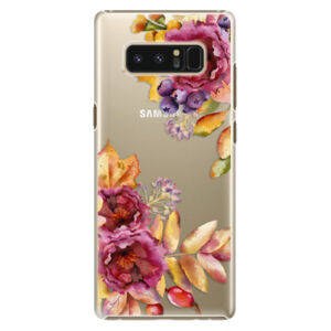 Plastové puzdro iSaprio - Fall Flowers - Samsung Galaxy Note 8