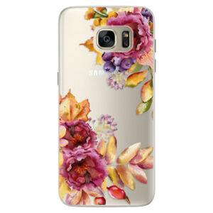 Silikónové puzdro iSaprio - Fall Flowers - Samsung Galaxy S7