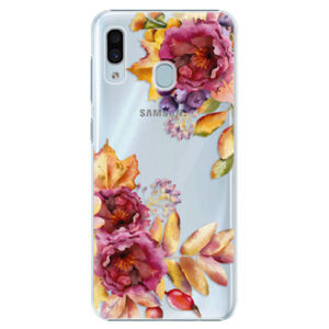 Plastové puzdro iSaprio - Fall Flowers - Samsung Galaxy A30