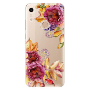Odolné silikónové puzdro iSaprio - Fall Flowers - Huawei Honor 8A