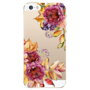 Odolné silikónové puzdro iSaprio - Fall Flowers - iPhone 5/5S/SE