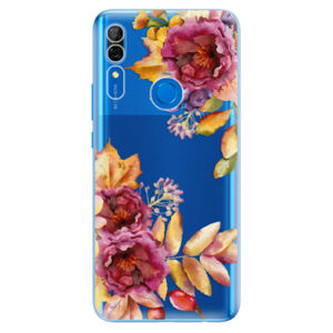 Odolné silikónové puzdro iSaprio - Fall Flowers - Huawei P Smart Z