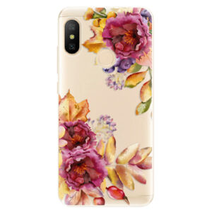 Odolné silikónové puzdro iSaprio - Fall Flowers - Xiaomi Mi A2 Lite