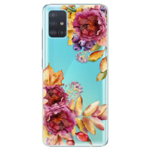Plastové puzdro iSaprio - Fall Flowers - Samsung Galaxy A51