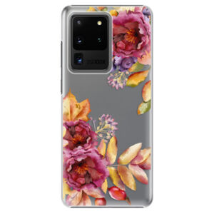 Plastové puzdro iSaprio - Fall Flowers - Samsung Galaxy S20 Ultra