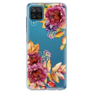 Plastové puzdro iSaprio - Fall Flowers - Samsung Galaxy A12
