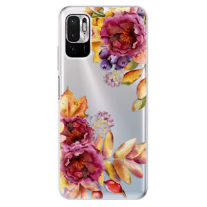Odolné silikónové puzdro iSaprio - Fall Flowers - Xiaomi Redmi Note 10 5G