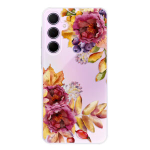 Odolné silikónové puzdro iSaprio - Fall Flowers - Samsung Galaxy A35 5G