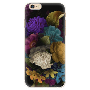 Plastové puzdro iSaprio - Dark Flowers - iPhone 6/6S