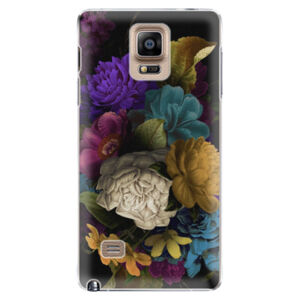 Plastové puzdro iSaprio - Dark Flowers - Samsung Galaxy Note 4